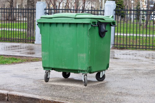 Professional rubbish removal truck in Glebe