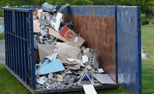 Professional rubbish removal team in Newport