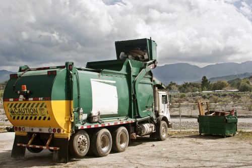 Professional rubbish removal team handling waste in Prahran